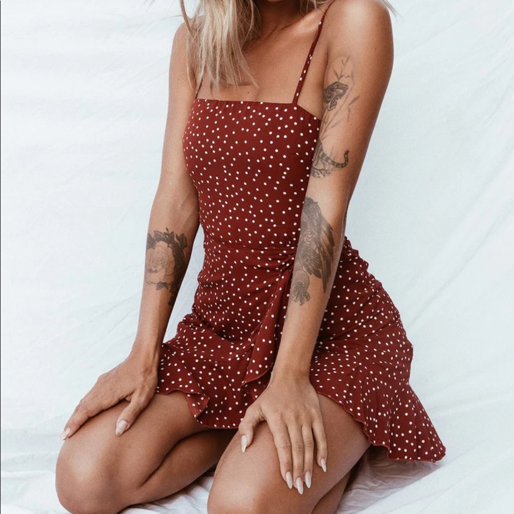 Summer Polka Dot Dress - Picture 2 of 12
